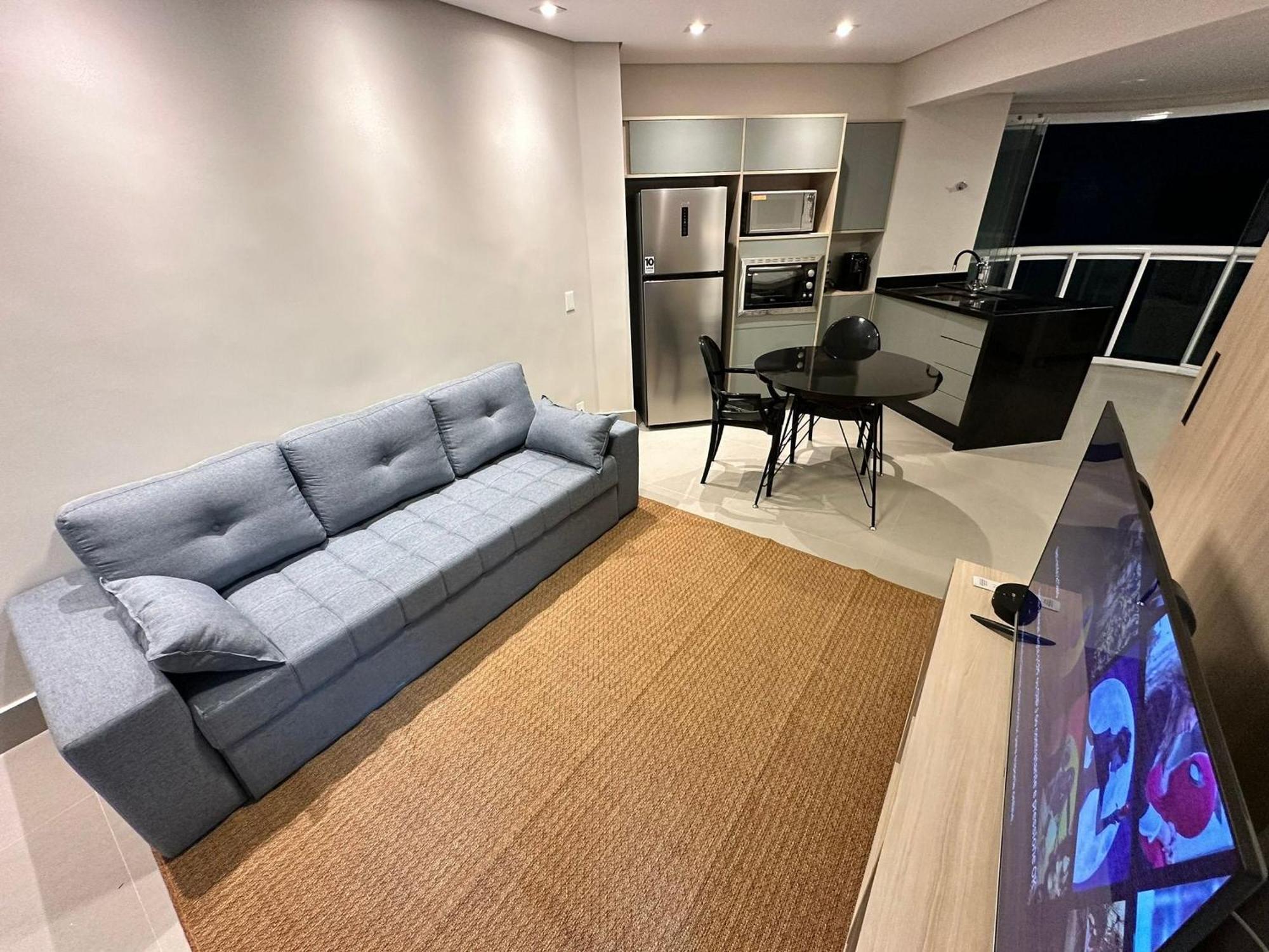 Residencial Estanconfor Com Vista Mar 2 Ac E Garagem Apartment Сантос Екстериор снимка