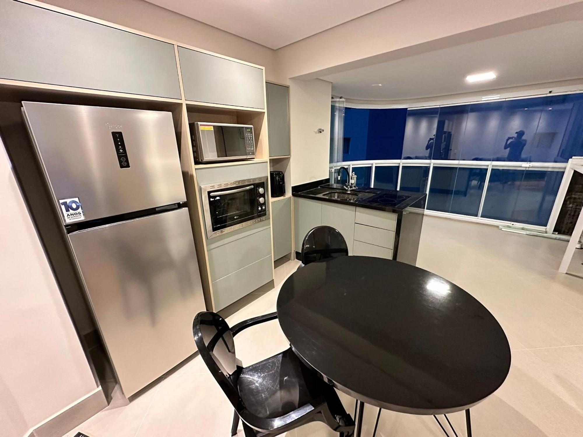 Residencial Estanconfor Com Vista Mar 2 Ac E Garagem Apartment Сантос Екстериор снимка