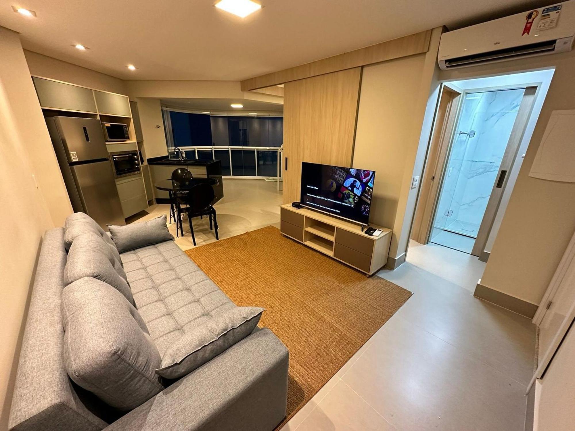 Residencial Estanconfor Com Vista Mar 2 Ac E Garagem Apartment Сантос Екстериор снимка